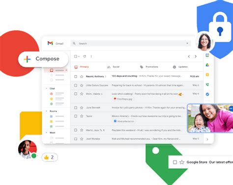 Gmail: Correo electrónico sin coste, privado y seguro .